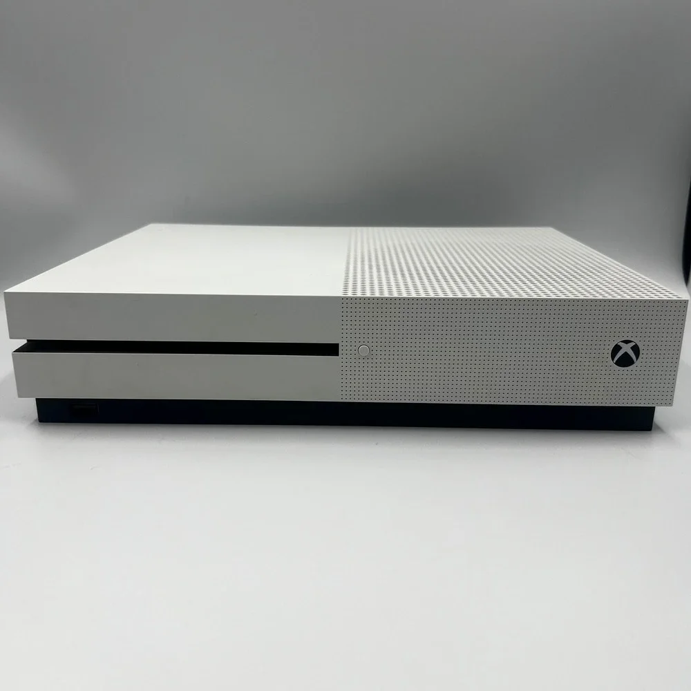 Microsoft Xbox One S Video Game Console White Model 1681 No Cables